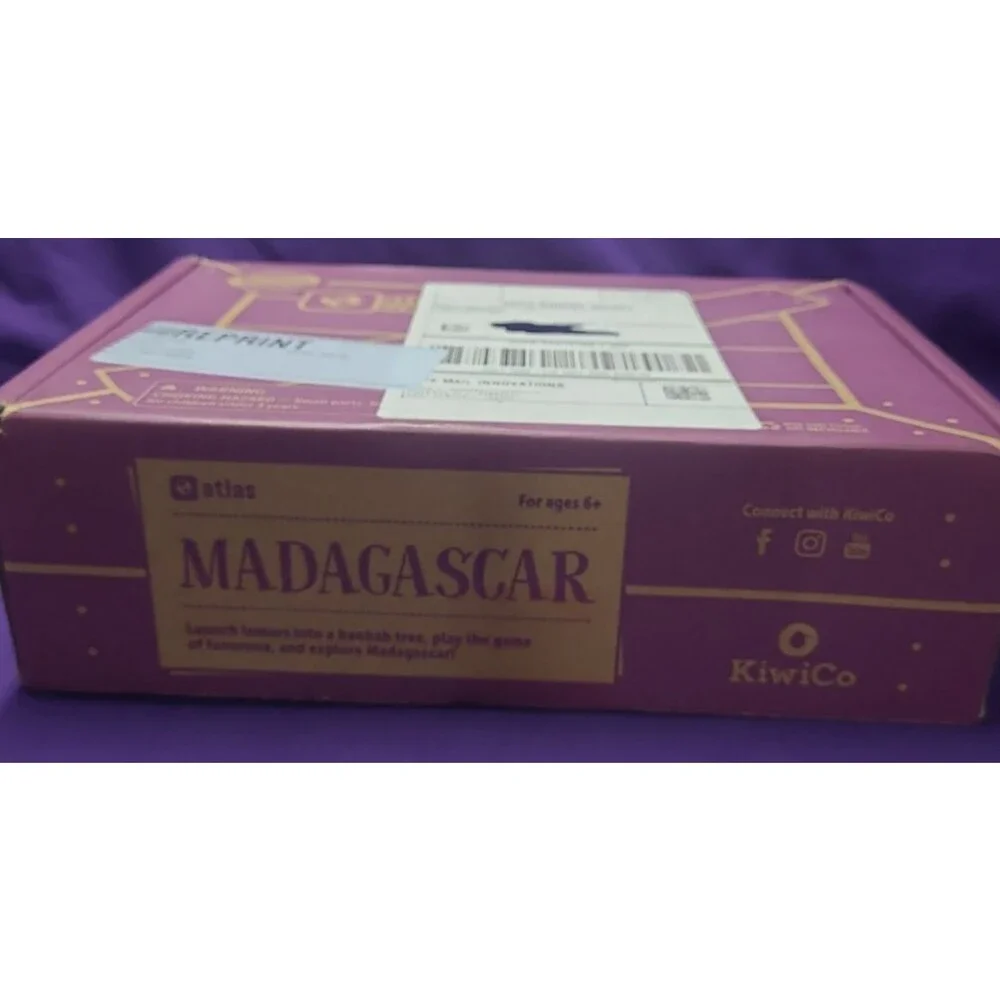 Kiwi Co ATLAS Crate MADAGASCAR NEW IN BOX Ages 6+ LEARN & PLAY EDUCATIONAL
